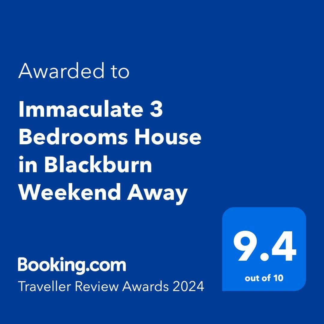 Entire Charming 5-Bed House In Darwen Blackburn Bb1 Free Parking Roadside Rishton 외부 사진